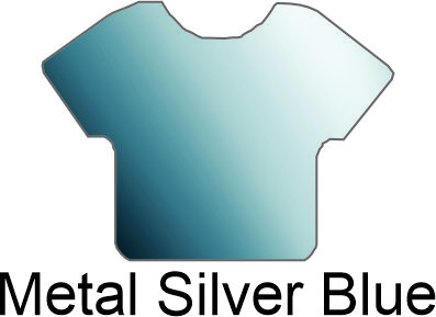 Siser HTV Vinyl METAL # 10 Silver Blue 20" - VMETAL1020Y